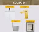 Combo 24 pulgadas