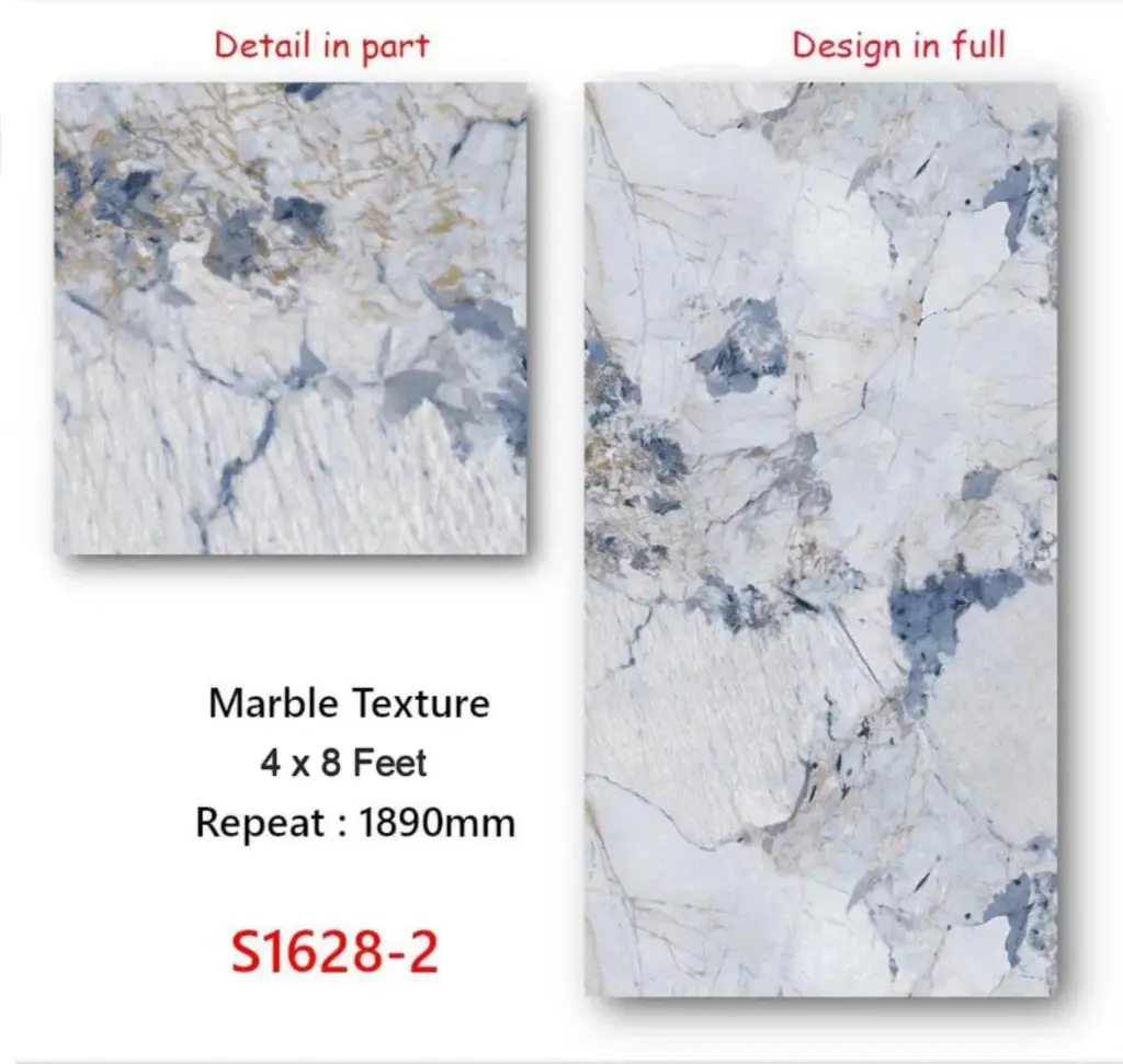 Panel PVC imitación mármol  S1628-2