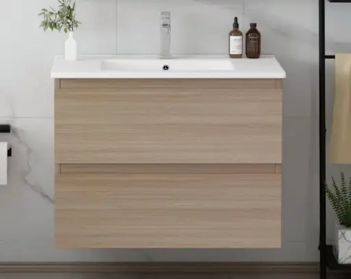 [CL-OAK750-WH] Vanity PVC OAK 30 inches