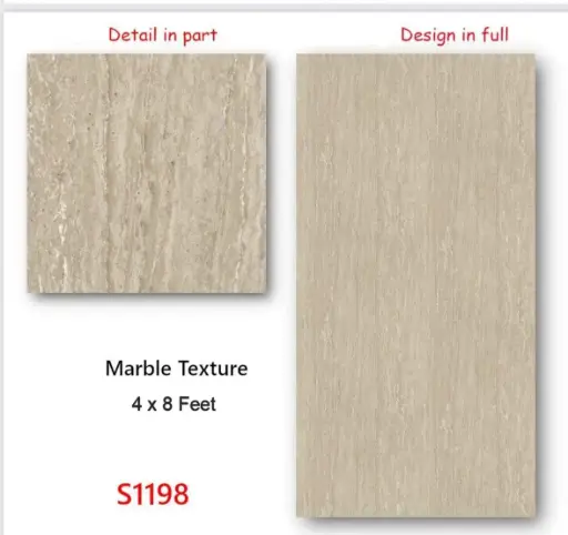 Panel PVC imitación mármol  S1198